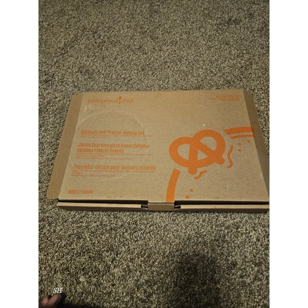 Pampered Chef Ultimate Soft Pretzel Making Set Complete‎ Baking Kit New Open Box